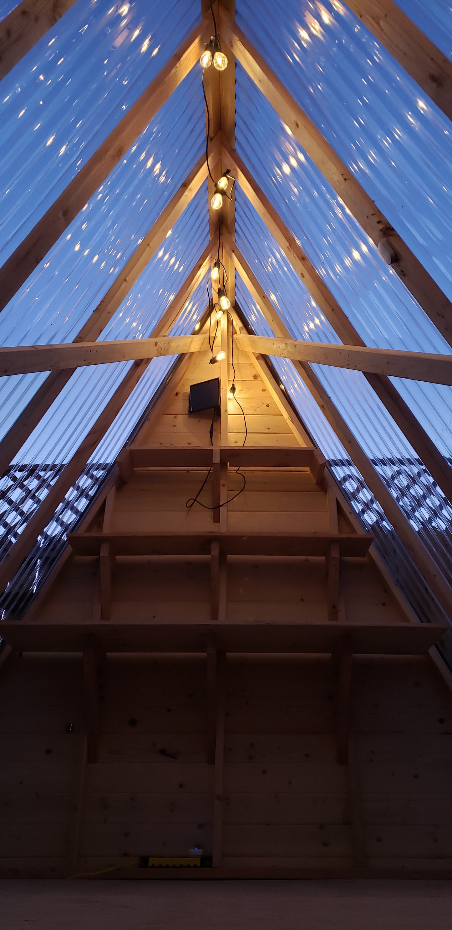 Greenhouse A-Frame Plans