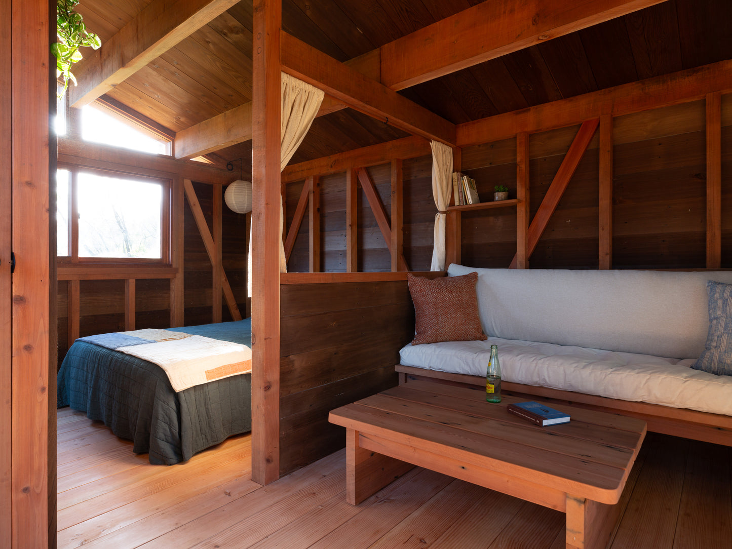 Saltbox Cabin Plans