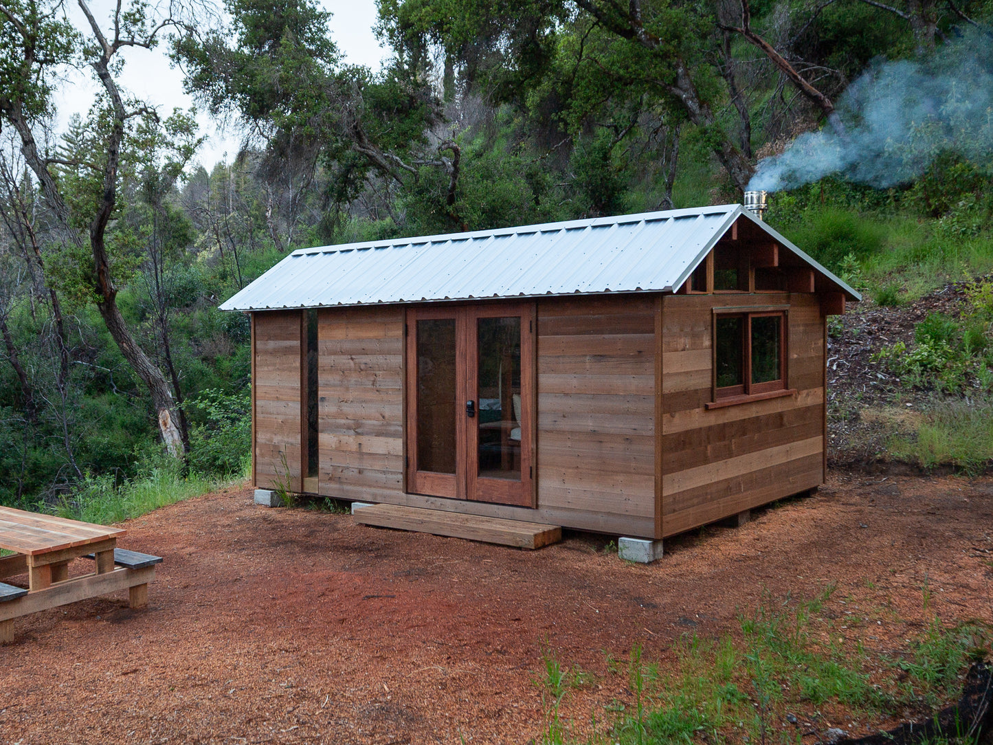 Saltbox Cabin Plans