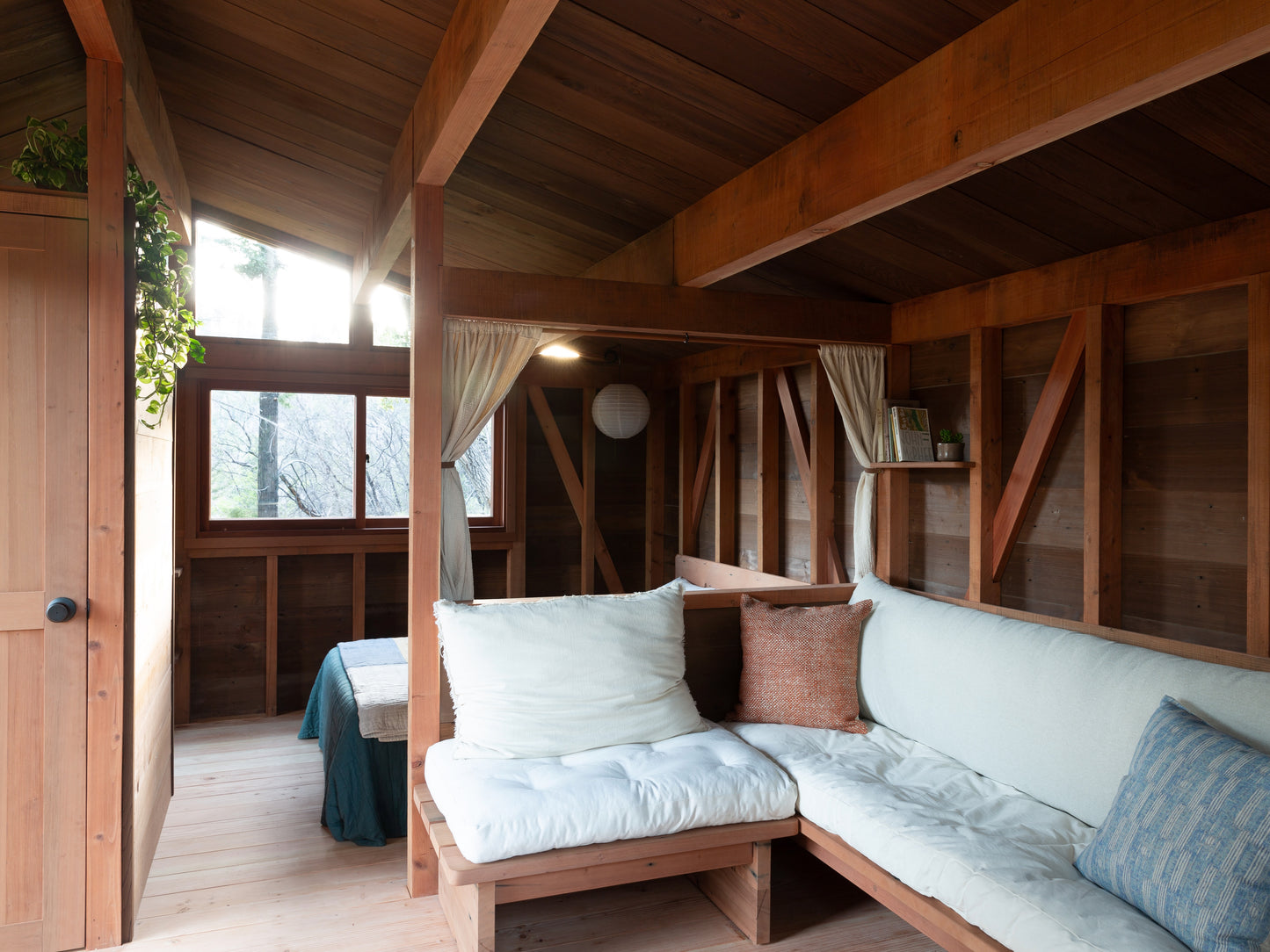 Saltbox Cabin Plans