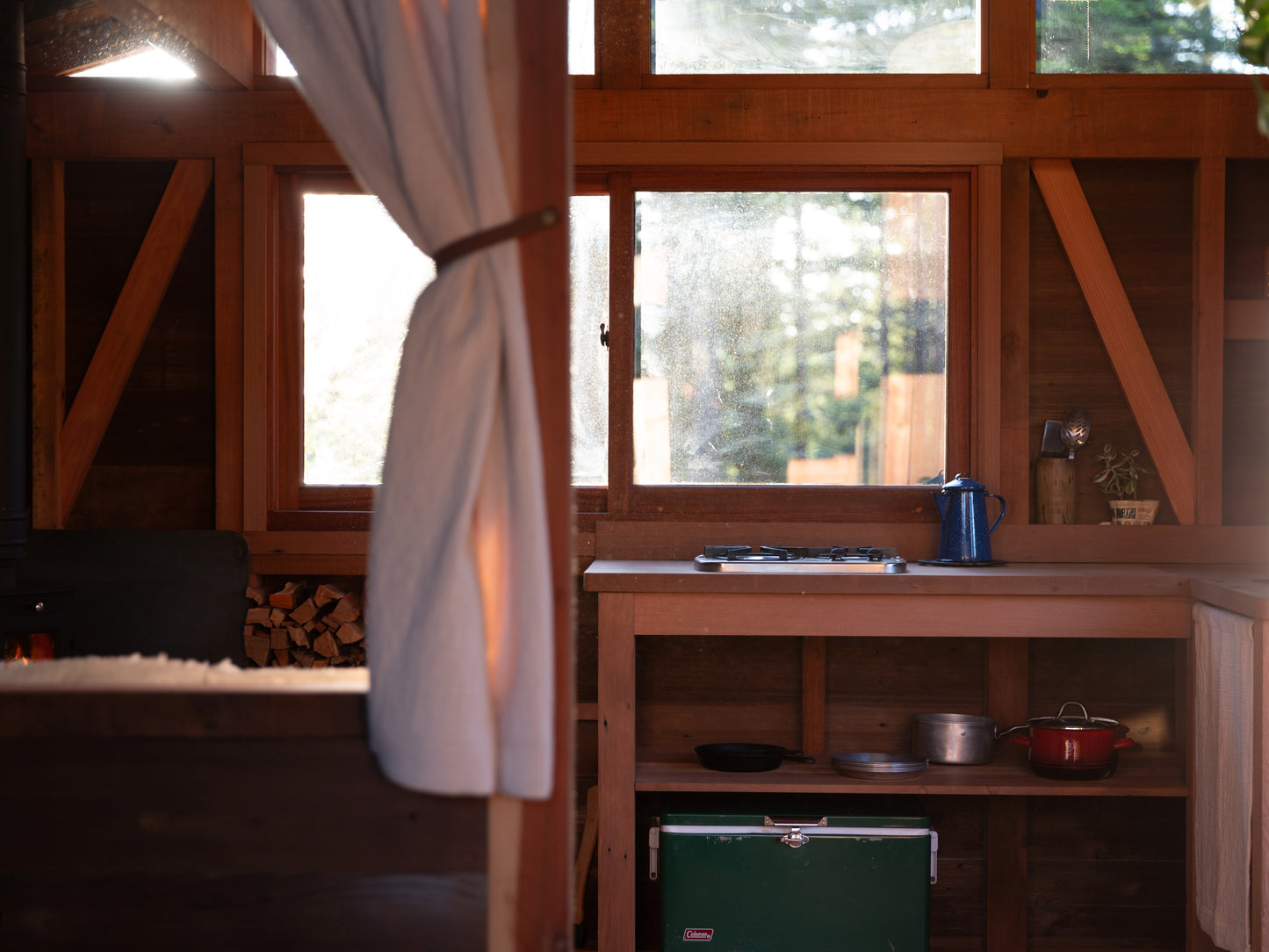 Saltbox Cabin Plans