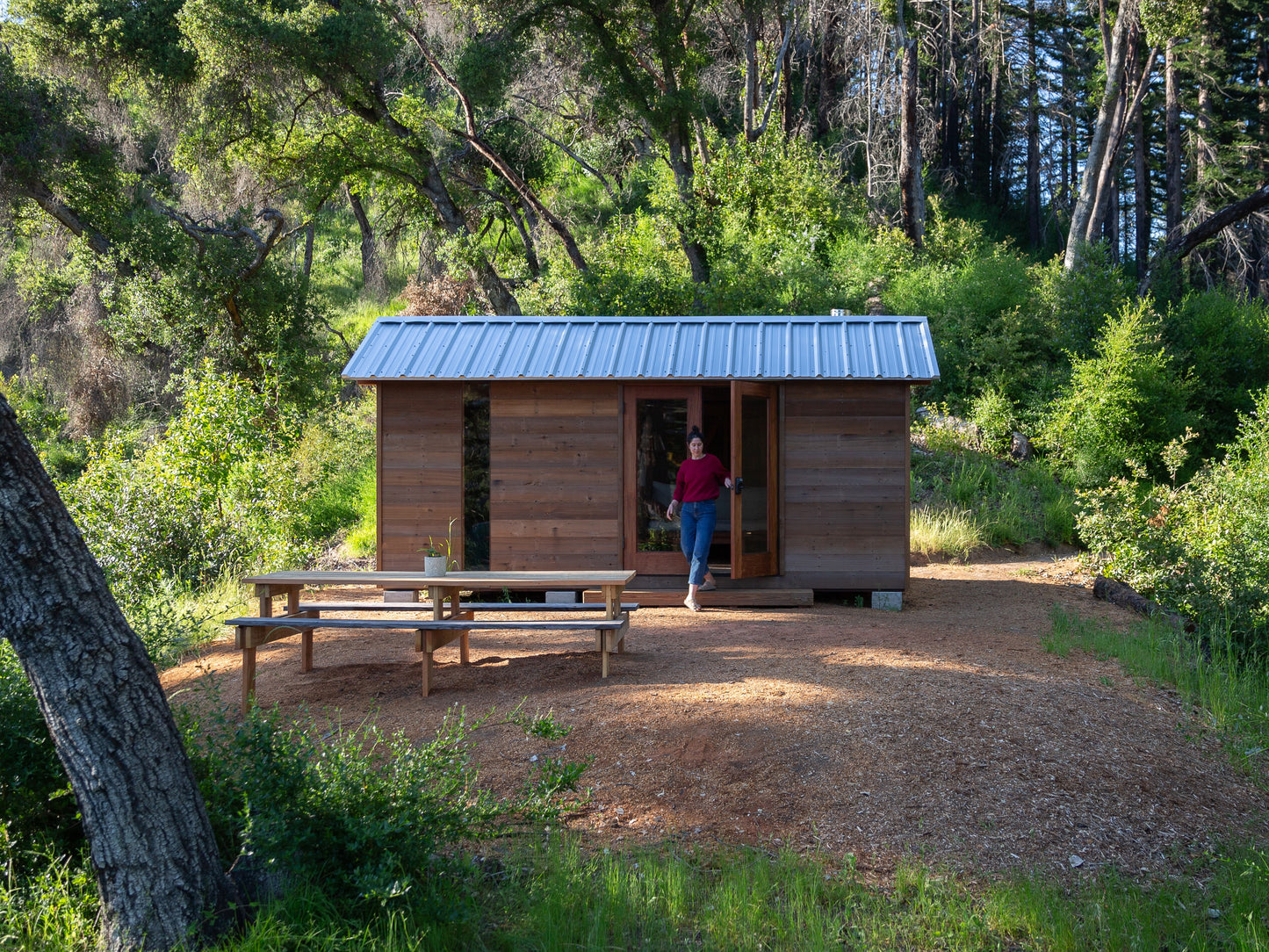 Saltbox Cabin Plans