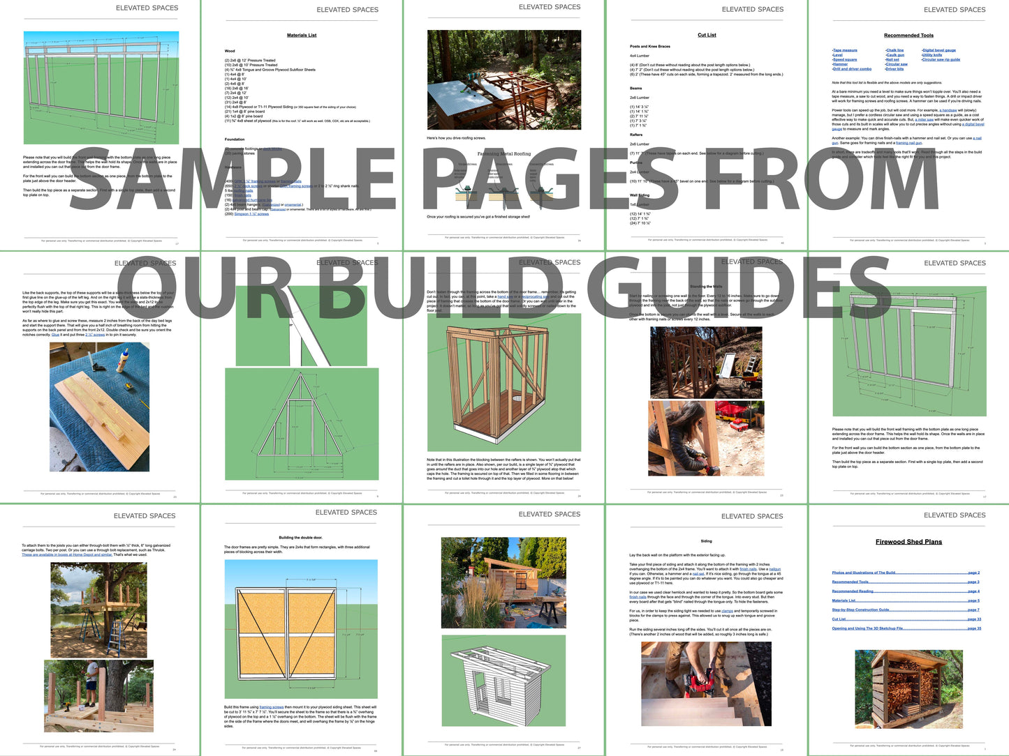 Cube Outhouse Plans