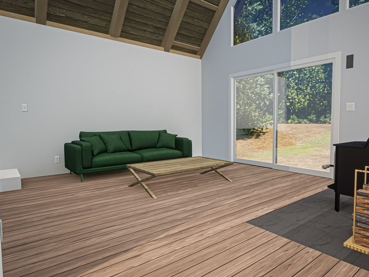 Modified A-Frame Cabin Plans