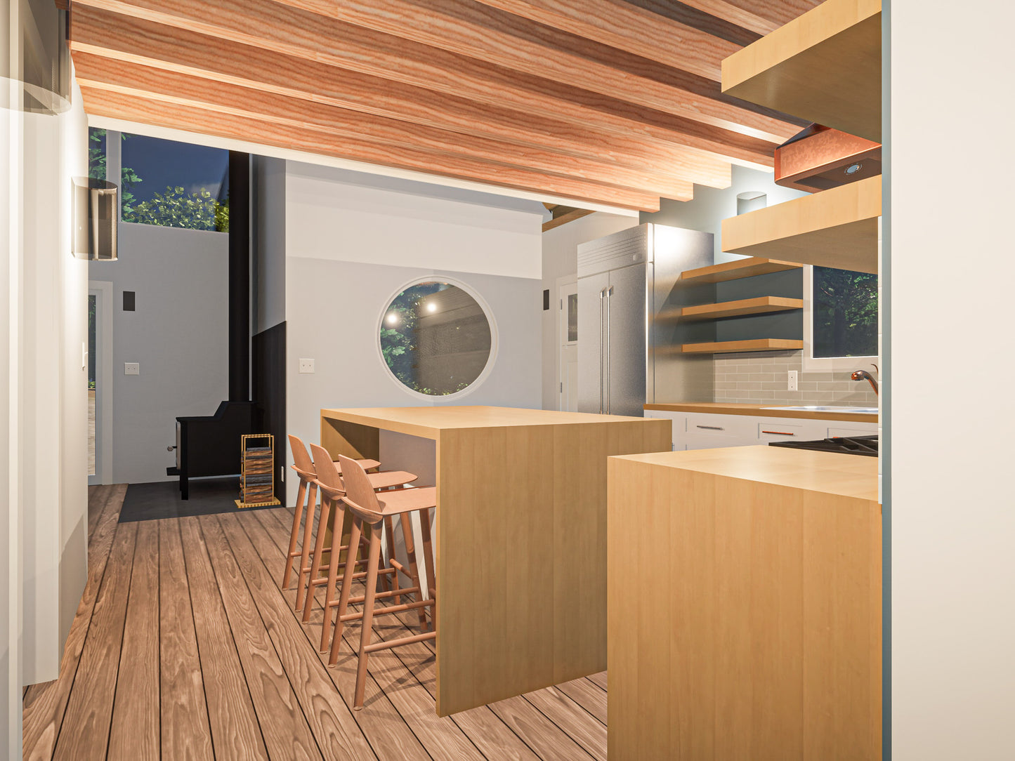 Modified A-Frame Cabin Plans