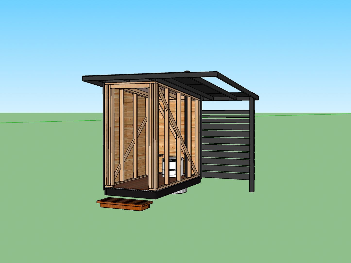 Modern Outhouse Plans