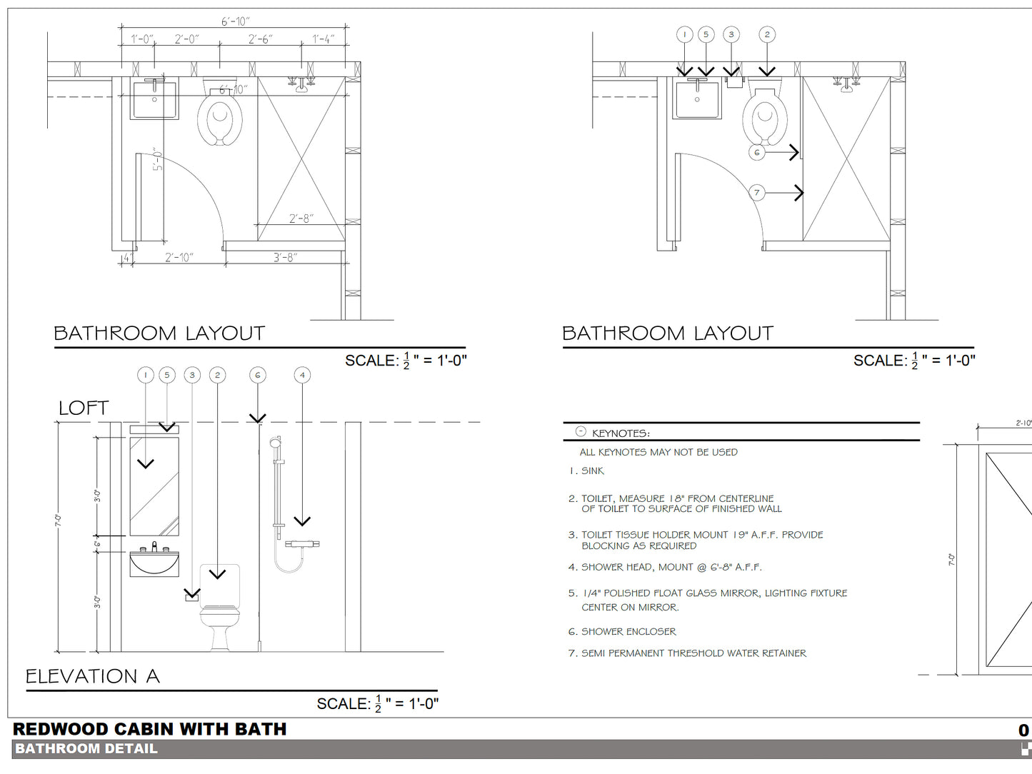 Redwood Cabin Plans