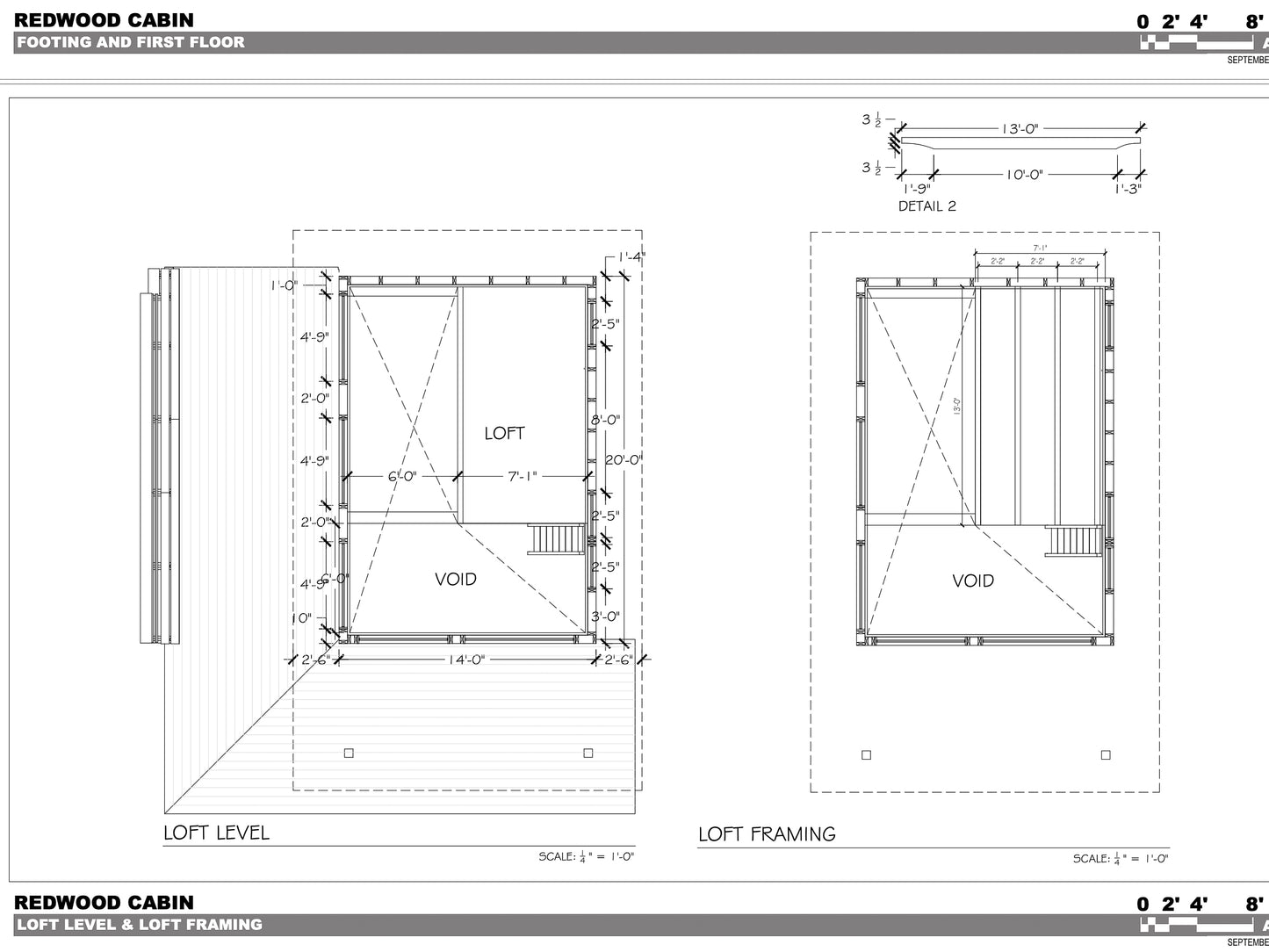 Redwood Cabin Plans