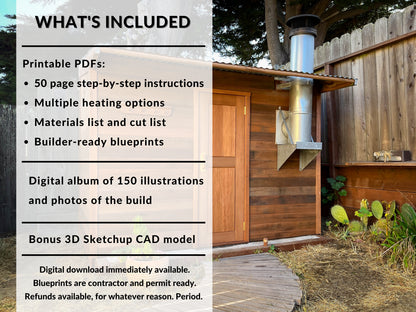 Backyard Sauna Plans