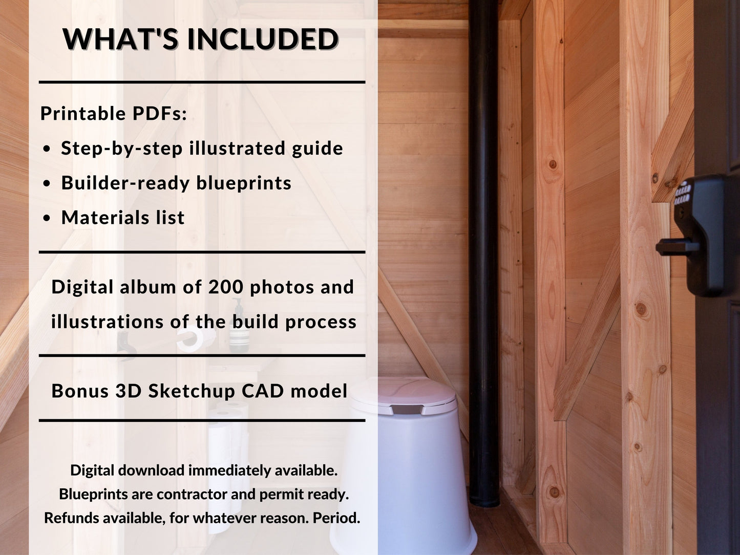 Modern Outhouse Plans