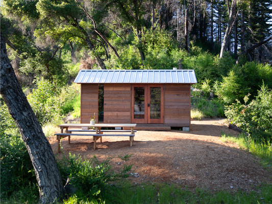 Saltbox Cabin Plans