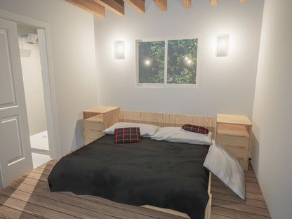 Modified A-Frame Cabin Plans