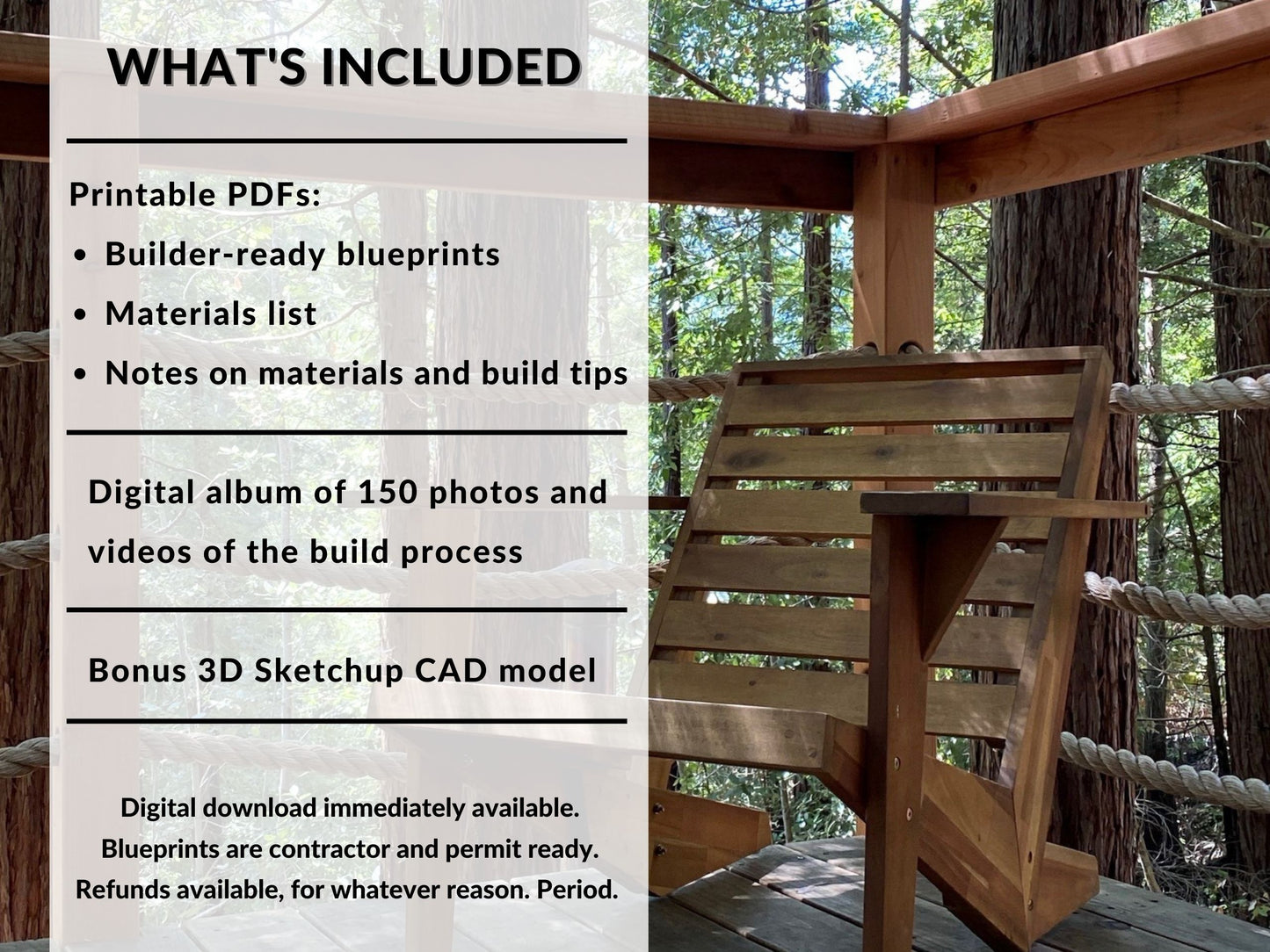 Tree Deck Plans