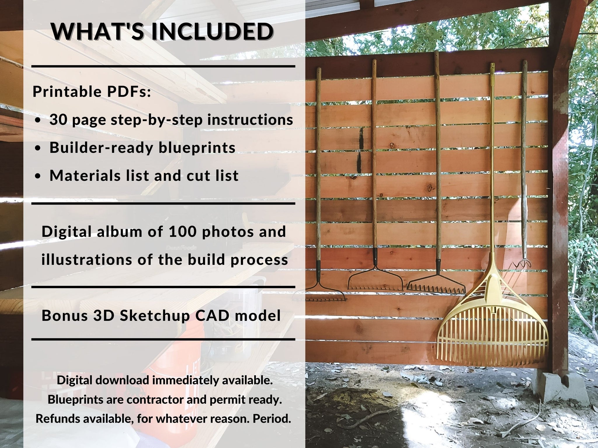 Storage ideas for sheds â€