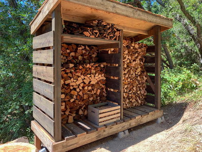 Firewood Shed Homemade Wood Racks For Firewood DIY Outdoor