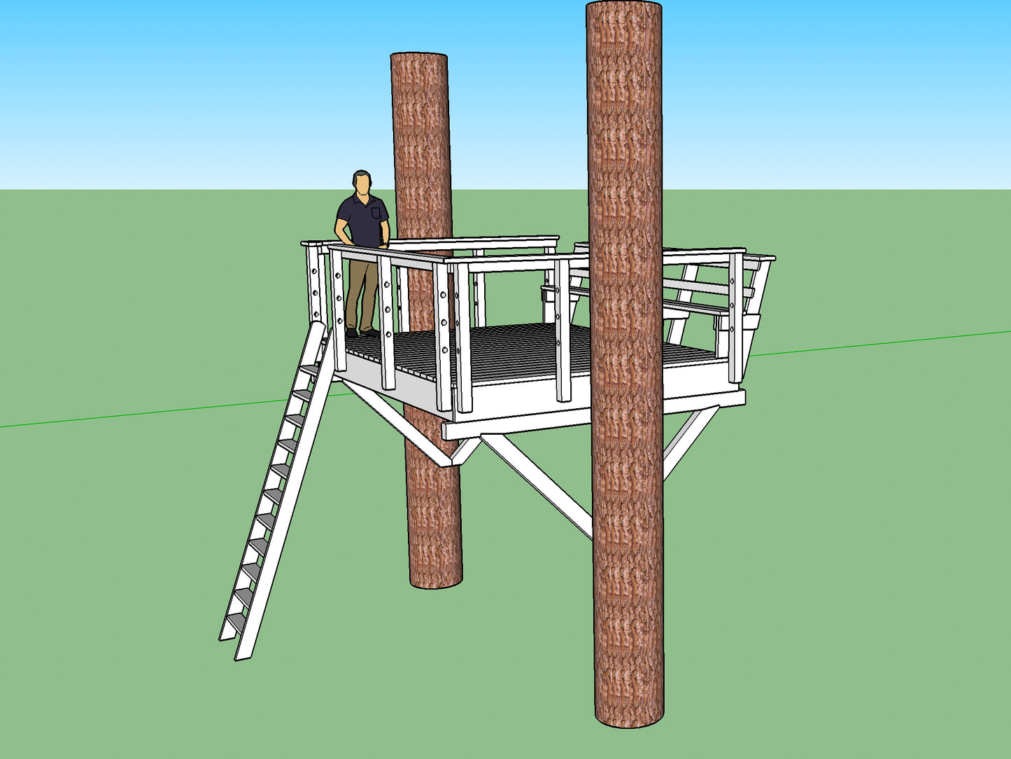 Tree Deck Plans
