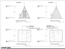 A-Frame Cabin Plans – elevated spaces