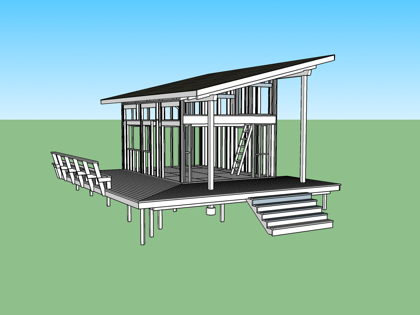 Redwood Cabin Plans