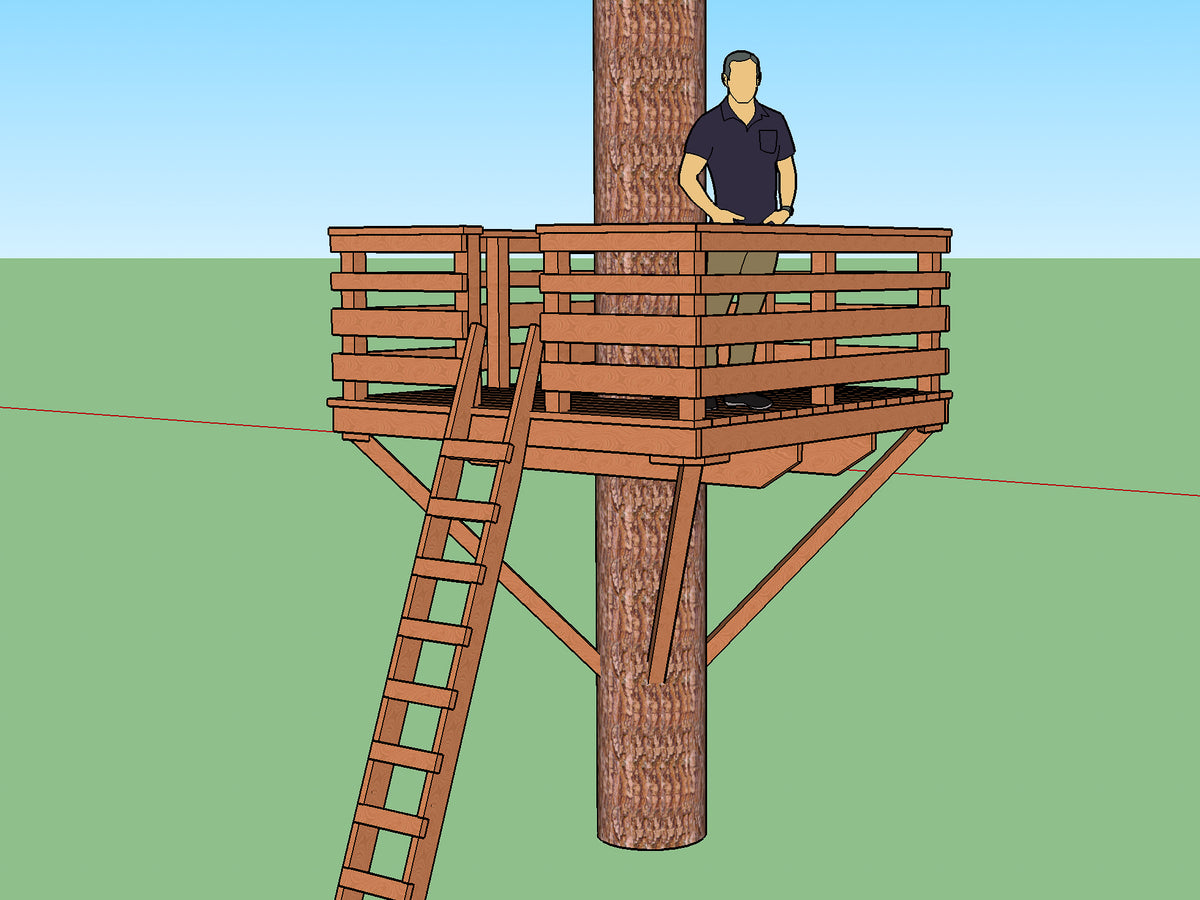 Tree Fort Plans – elevated spaces